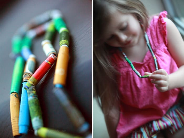 Recycled Paper Beads Recycled Paper Beads