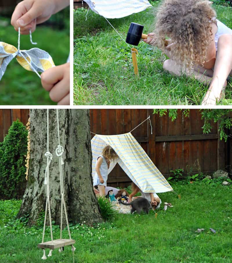 Simple Summertime Tents 