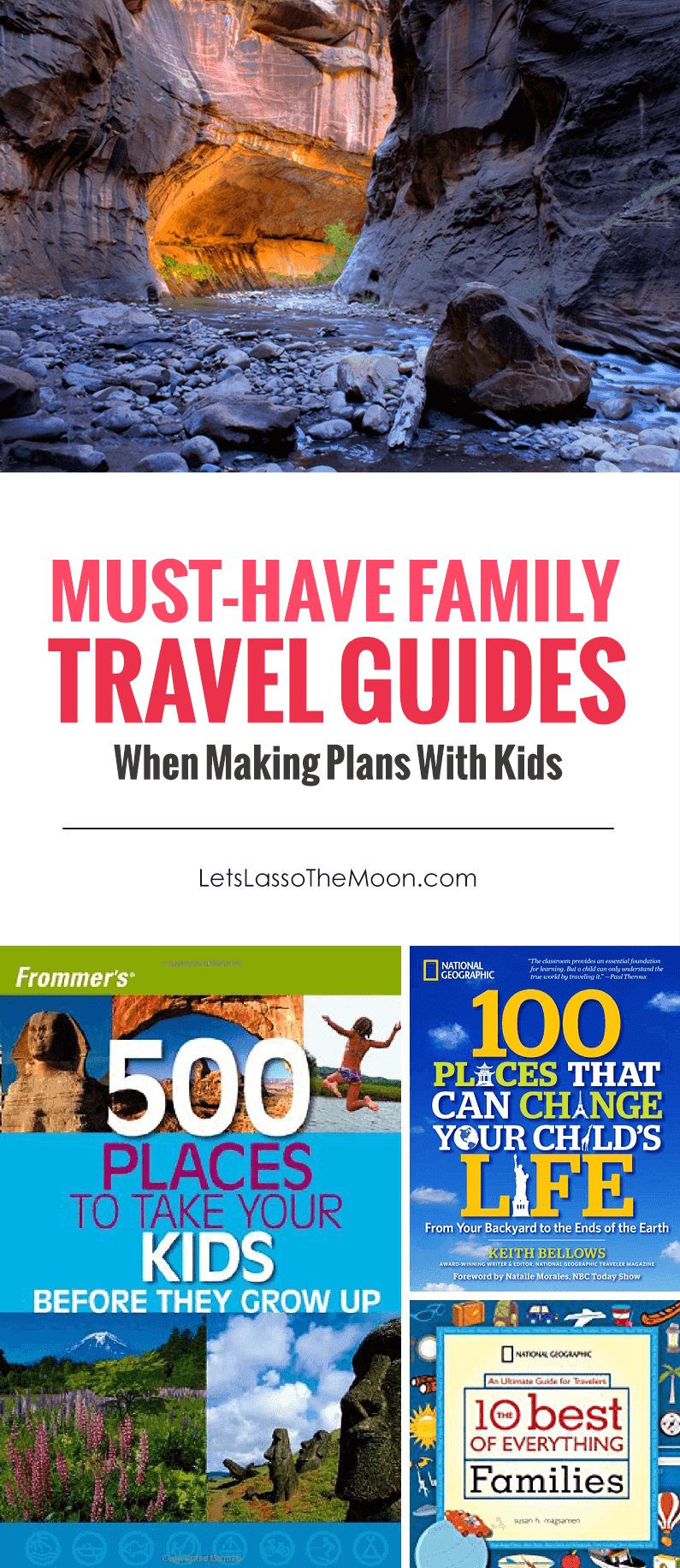 Must-Have Family Travel Guides #Travel #FamilyTravel *Great list of resources for parents planning vacations and travels!