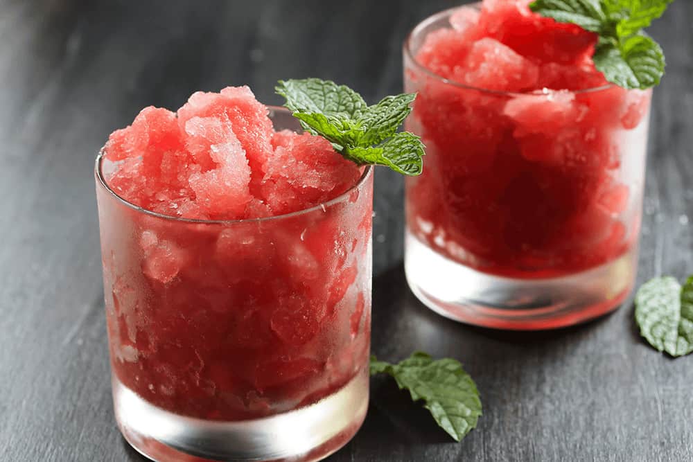 3 Watermelon Slushie Drink Recipes *Learn how to use frozen watermelon for a base for vodka slush, margaritas or alchoholic punch. It also makes a great non-alcholoic summer treat for kids.