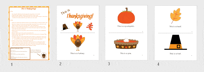 Thanksgiving Book Preview