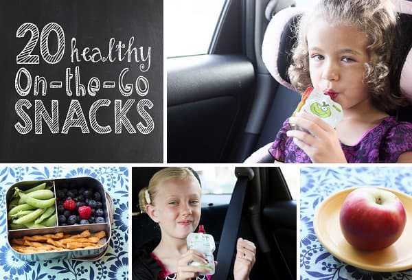{20 Healthy On-the-Go Snacks} *Perfect for running between after school activities #BuddyFruitsB2S