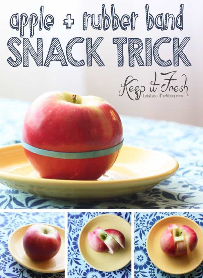 {Keep Apples Fresh} *Stop apples from going brown + 20 additional on-the-go snack ideas