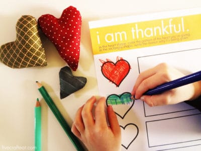 {a thankful heart :: a thanksgiving activity for kids} *love it