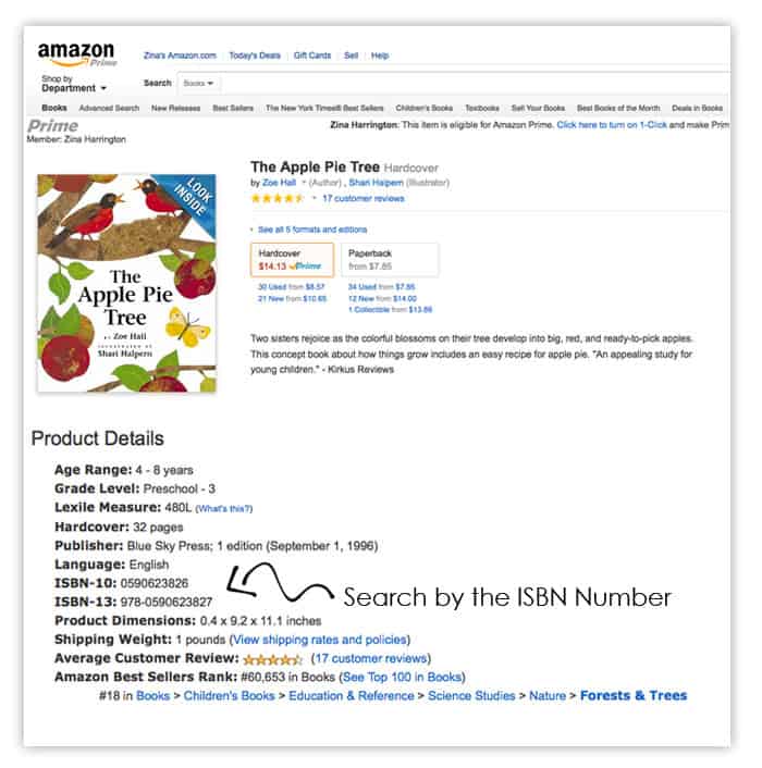 {Reserving Books} Quick tip: Use the ISBN to track down books in your library's online catalog