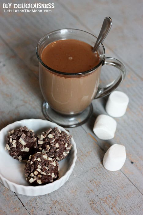 Must-Try Homemade Mint Cocoa *So making this...