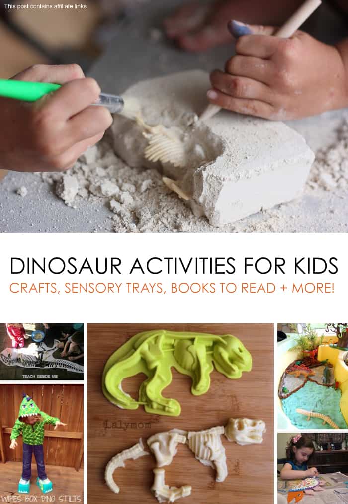 30+ Awesome Dinosaur Activities for Kids ... ROAR! *Great list. #9 is my fav.