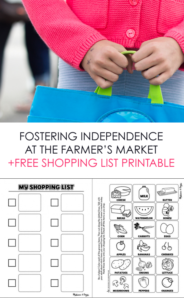Fostering Shopping Independence *love this free kids shopping list printable. too cute.