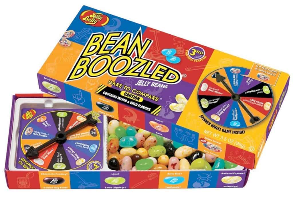Jelly Belly Bean Boozled Jelly Beans with Spinner Wheel Game, 3rd Edition
