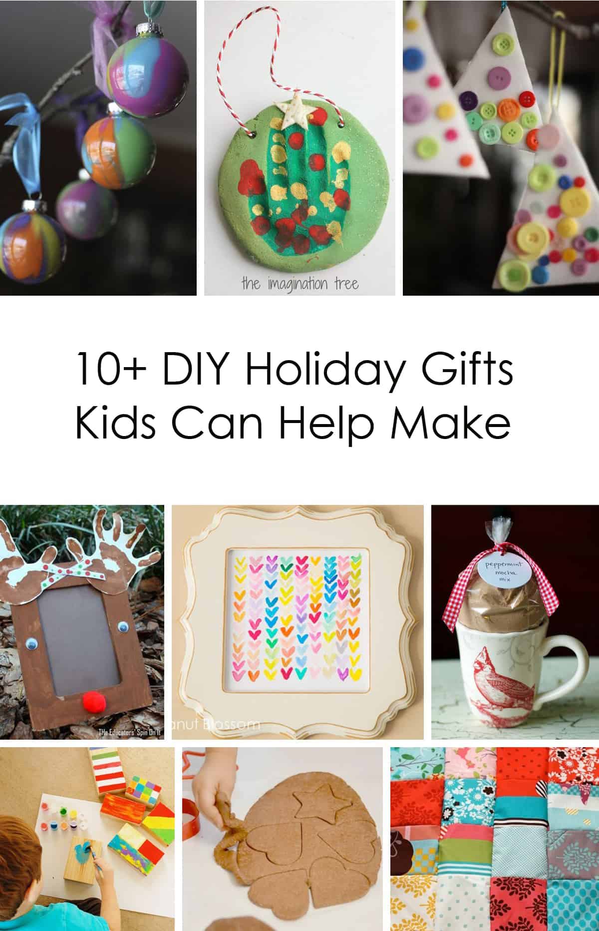 10 DIY Holiday Gifts Kids Can Help Make