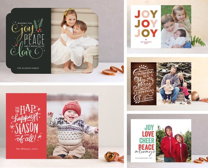 Favorite Family Photo Holiday Cards #Photography #Christmas *Great lit of tips for getting a great shot