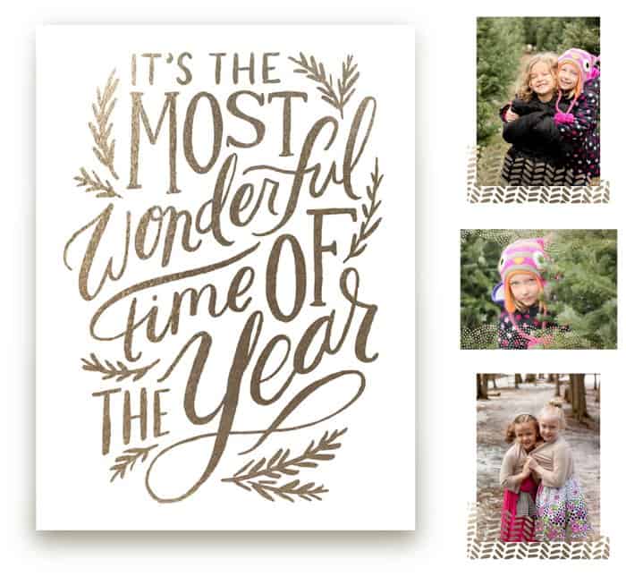 Holiday Foil-Stamped Wall Art from minted *Love this Christmas collection