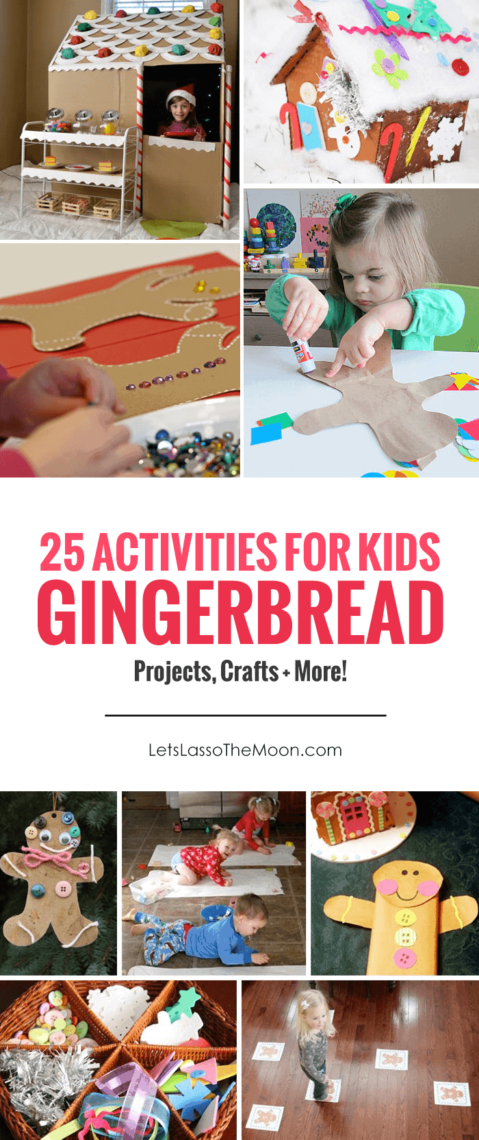 25 Gingerbread Activities for Kids: Sweet + Playful Ideas for Children *love this list of projects