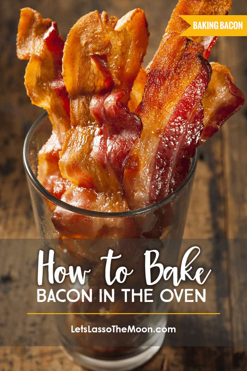How to Bake Bacon in the Oven - With this kitchen hack, you'll cook bacon perfectly every time! #bacon #bakedbacon #recipe #kitchenhack *I've never seen oven baked bacon prepped this way. Brilliant!