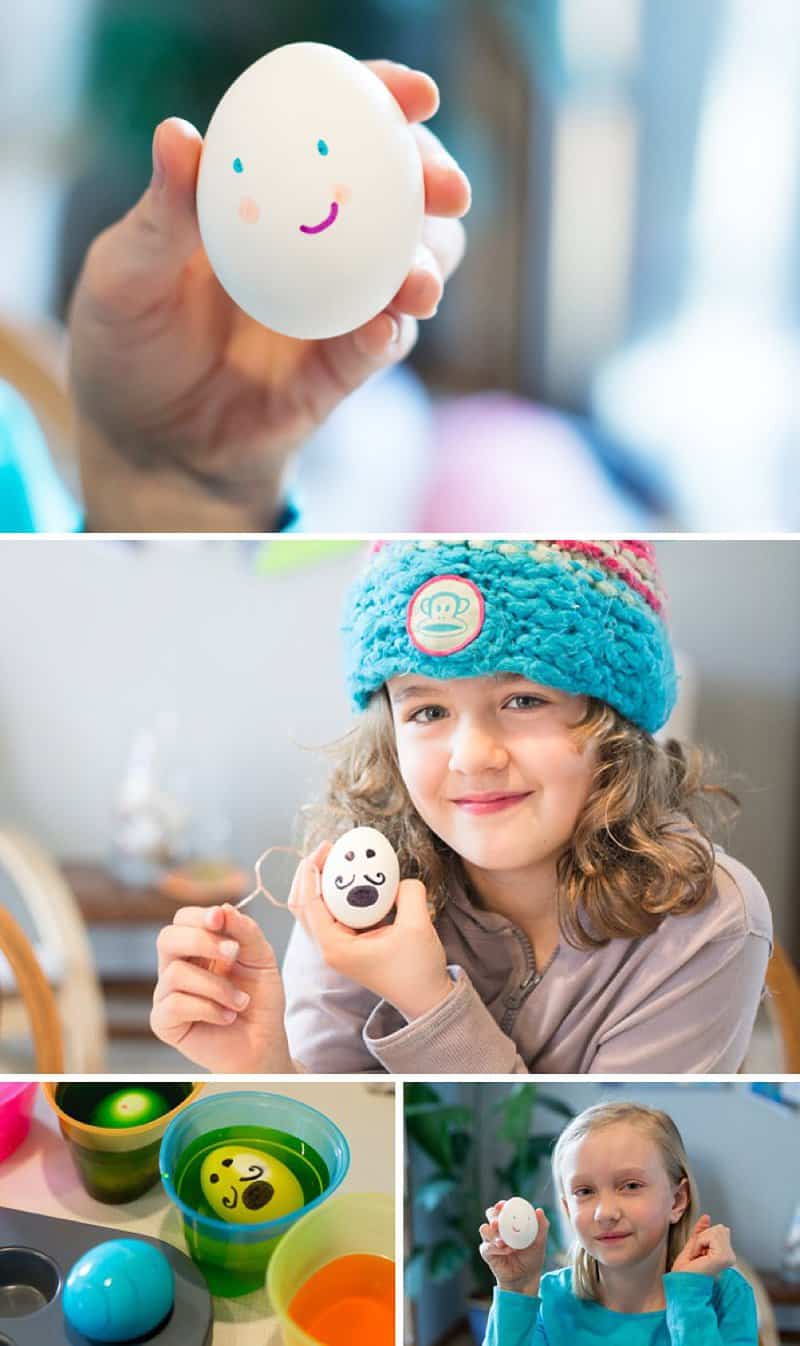  30 Creative Ways to Decorate Easter Eggs with Kids *I've always wanted to try #4