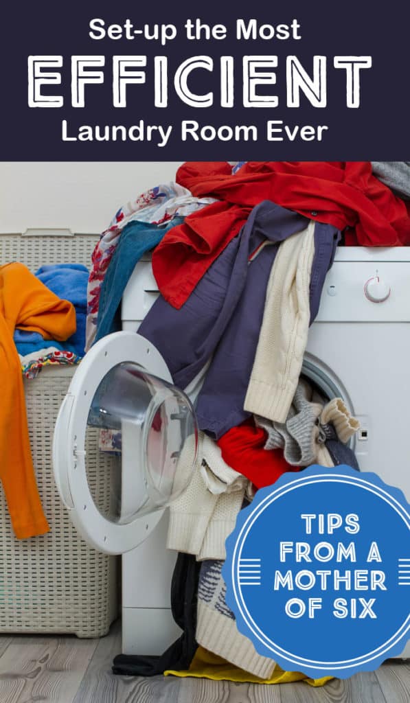 You won’t believe what this mother of six did to totally rock her laundry space. *Loving this organizational hacks for creating an efficient laundry room