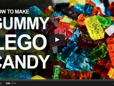 Fun Birthday Party Ideas + How To Make LEGO Gummy Candy Tutorial *Awesome. Saving this for later...