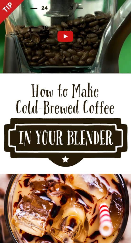 How to Make Cold-Brewed Coffee in Your Blender *This recipe sounds so simple + delicious