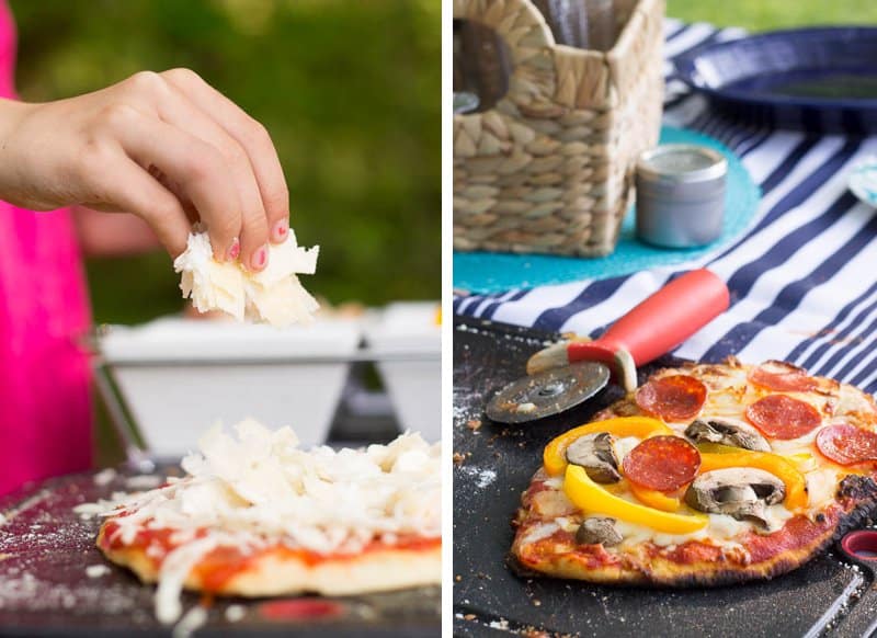 Family Pizza Night: Individual Grilled Pizza Recipe *This sounds delicious
