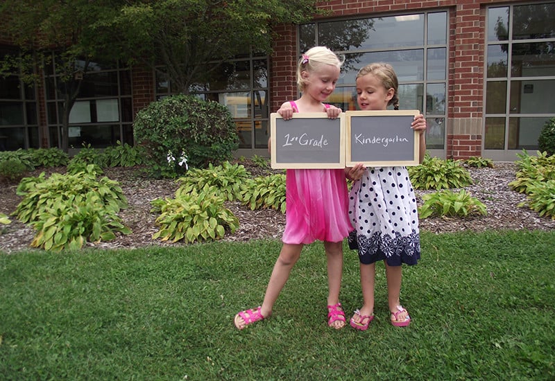 First Day of School Photos // Great tips on ensuring you get a great photos!