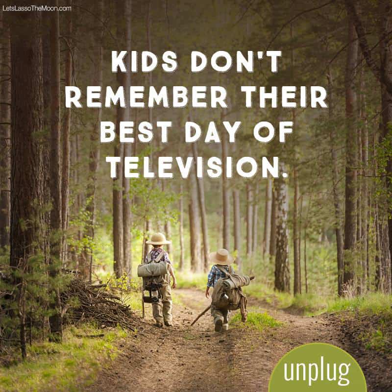 Kids don't remember their best day of television.