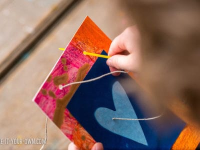 Solar Print Art for Children: Make a Handmade Mother’s Day Garland *This educational DIY kids' craft is so sweet! Love the colors...