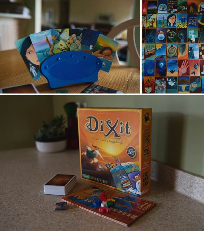 If your family loved the board game Carcassonne ... You've got to try Dixit! Your kids will love it on game night. *We are so getting this!