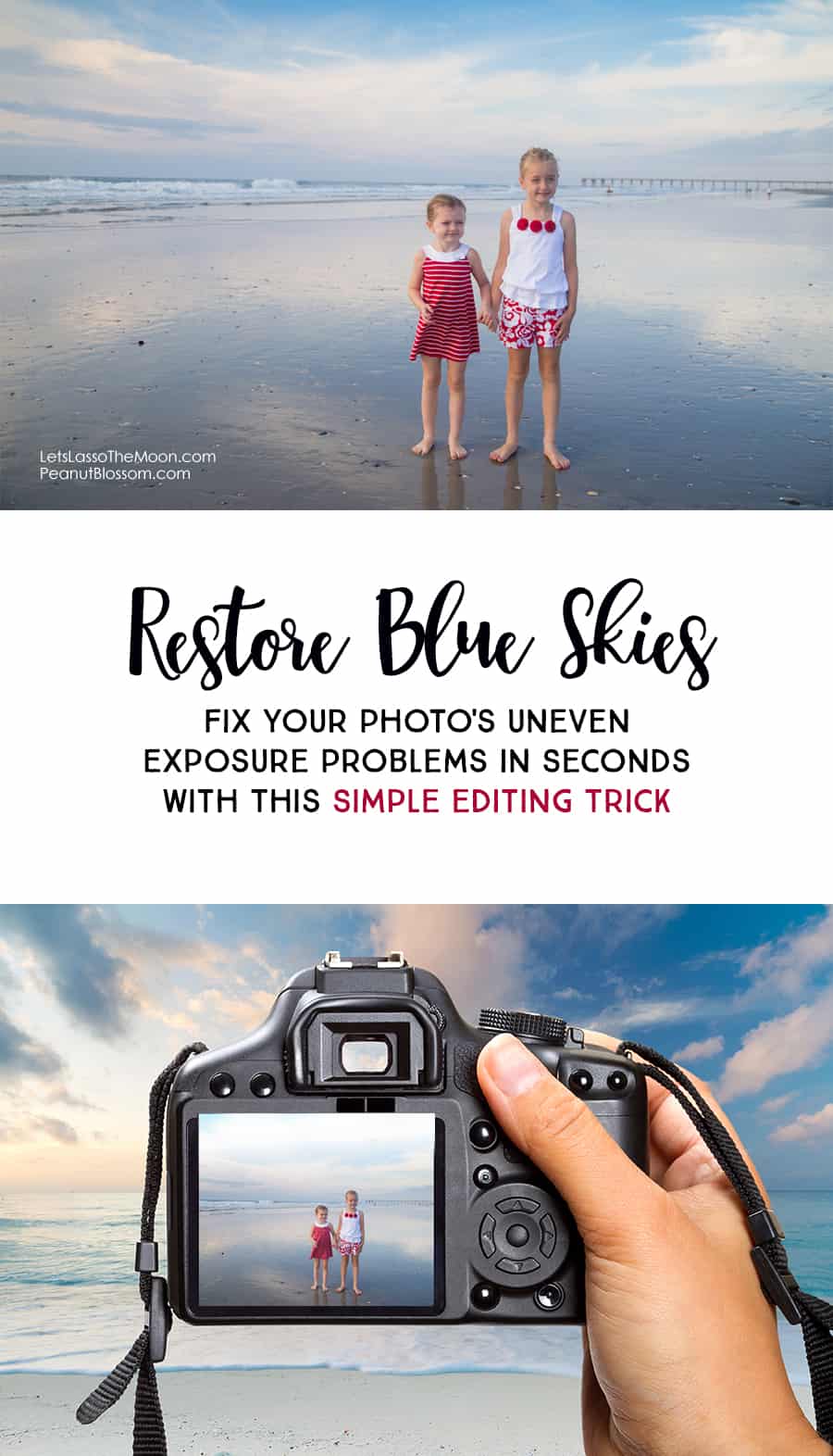 Fix Your Photo's Uneven Exposure Problems in Seconds With This Simple Trick *This Lightroom gradient filter tutorial is so easy. Trying this on our family beach photos.