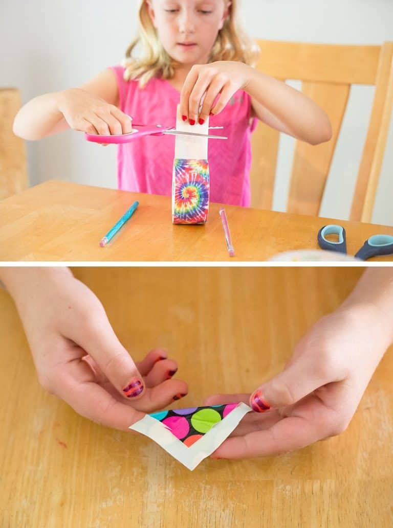 DIY Duct Tape Flower Pens — An Easy Video Tutorial for Kids