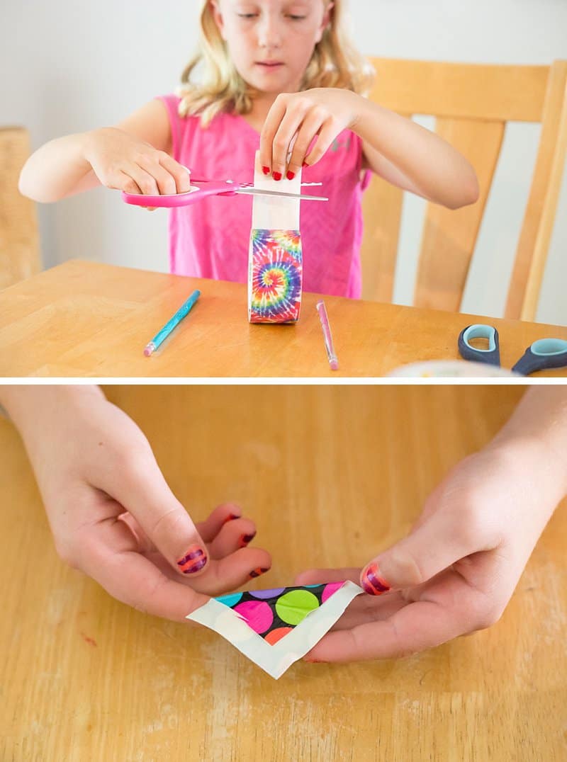 DIY Duct Tape Flower Pens — An Easy Video Tutorial for Kids by Kids *I never knew this was so simple. Saving this for the kids to do.