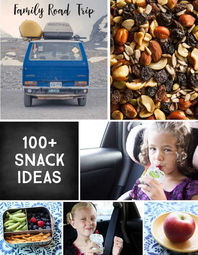 Family Road Tip: 100+ kid-Friendly Snack Ideas *Great travel resource for parents