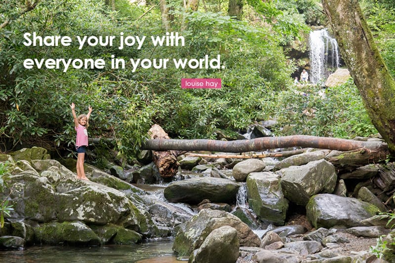 share your joy with everyone in your world. *love this quote. great tips for planning a family vacation.