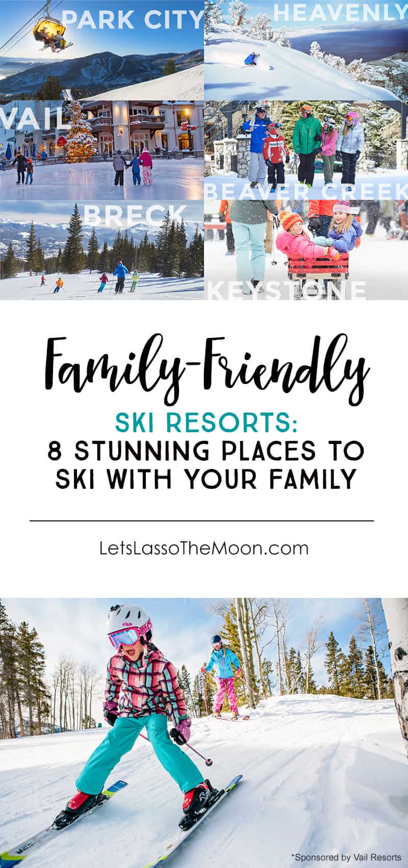 8 Stunning Ski Resorts Trips That Are Family-Friendly *Saving these idea for planning our next vacation