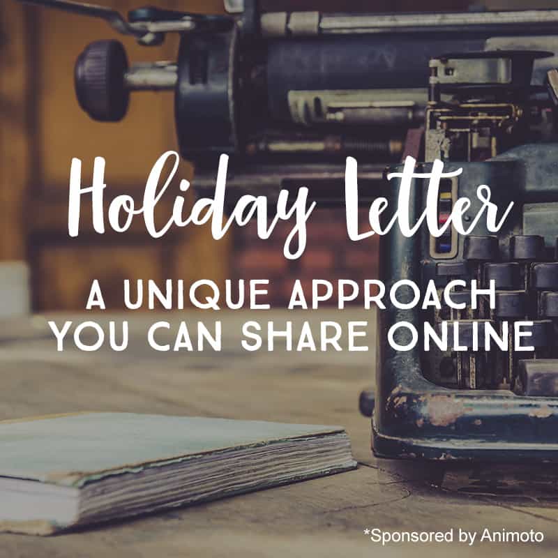 Skip print cards this holiday season - Try this unique digital alternative *Loving this Christmas letter idea