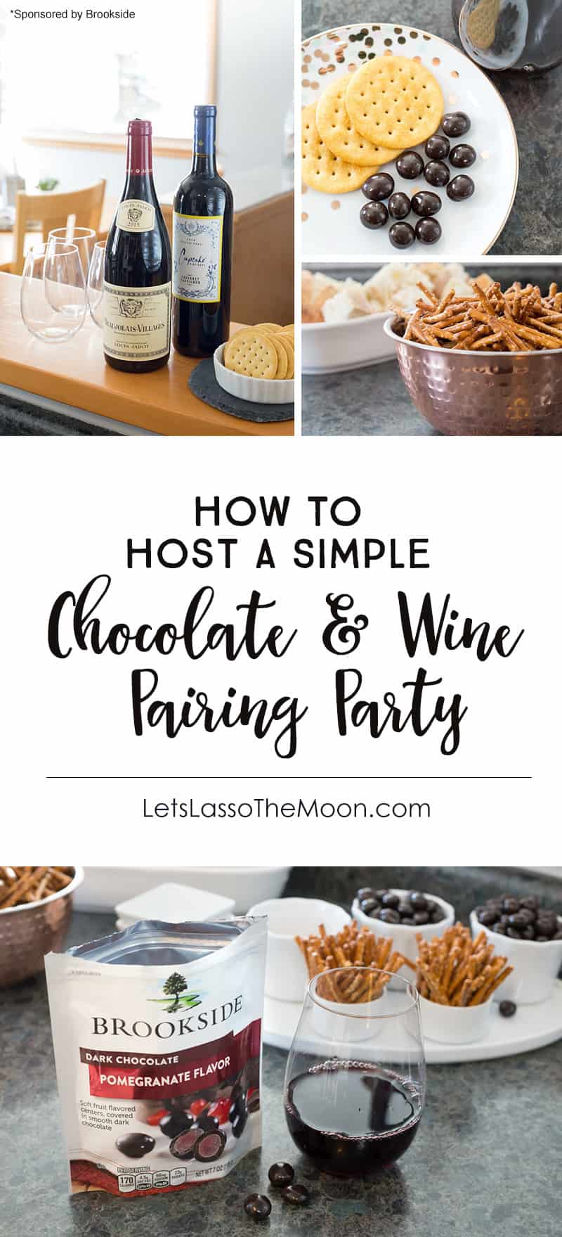 How to Host a Wine & Chocolate Pairing Party To Help You Relax *Great hosting tips!
