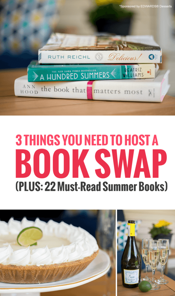 3 Things You Need for an Awesome Summer Book Swap + 22 Books That Should Be on Your Reading List! *Love this book club idea, checking out some of these books from the library for summer reading.