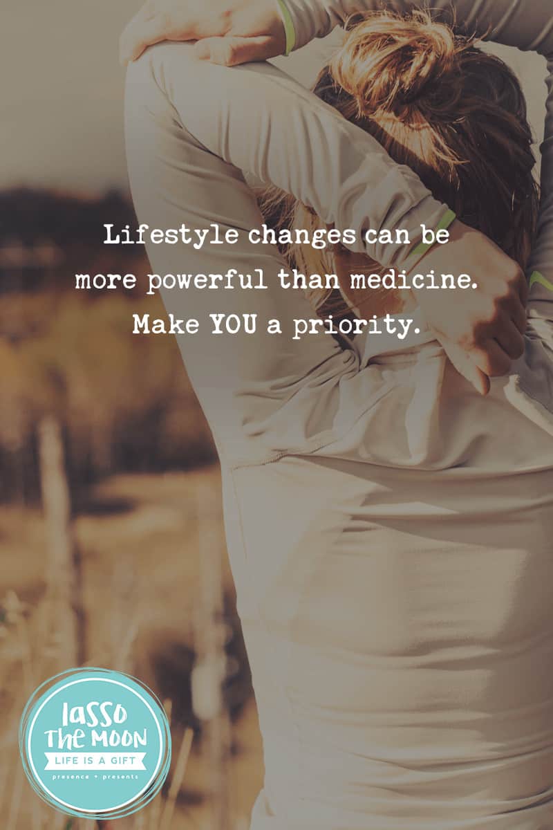Lifestyle changes can be