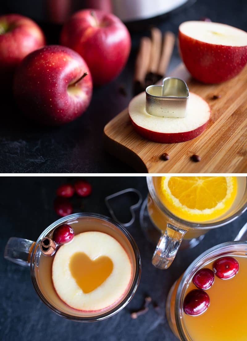 Have Thanksgiving activities for the kids pre-planned. My kids love making these apple hearts for mulled cider on Thanksgiving. #thanksgiving *Great hosting tips for saving time!