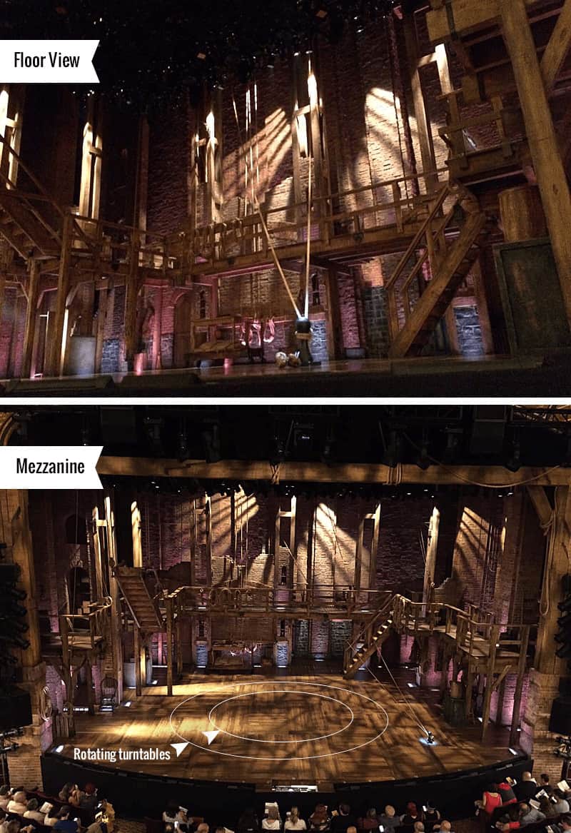When seeing Hamilton with your teen, the right tickets matter. The best two spots are on the floor and the first row of the mezzanine. #hamilton #musical *Love this post on ways to make seeing Hamilton with your teen memorable!