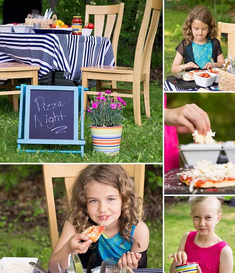 Simple Pizza Party - Mini Naan bread is the key to a super-simple personalized pizza party. Keep it simple â€” marinara, pepperoni, and cheese make most kids smile! #summerfun #takebacksummer #pizzaparty #kidsactivities *Love this collection of everyday summer activities for kids and parties! So fun.