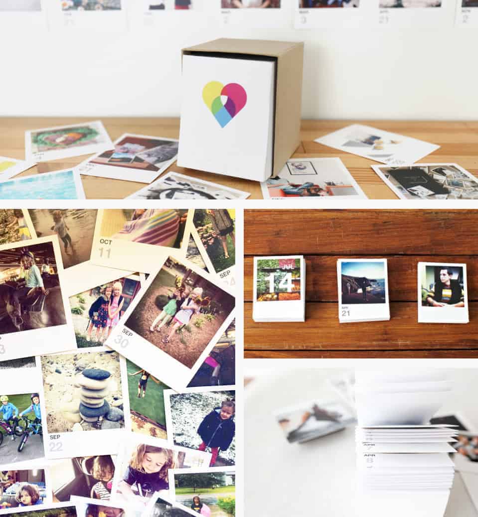 One of the most perfect Christmas gifts for parents, a tear-off 365 days Instagram calendar.